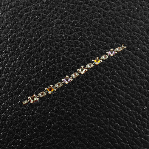 Multicolor Sapphire & Diamond Bracelet