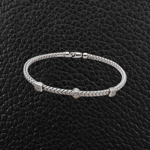 White Gold & Diamond Bracelet