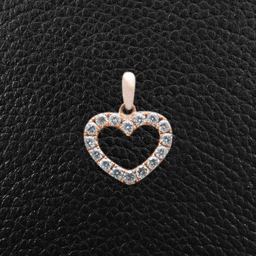 Diamond Heart Pendant