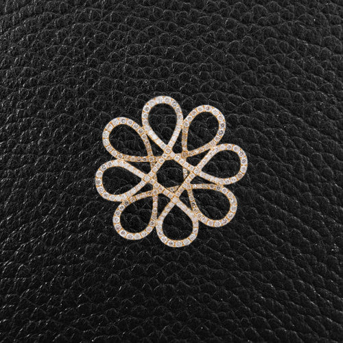Diamond Flower Design Pendant