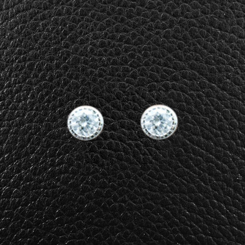 Small Diamond Stud Earrings
