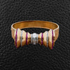 Gold Estate Bracelet with Rubies & Diamonds