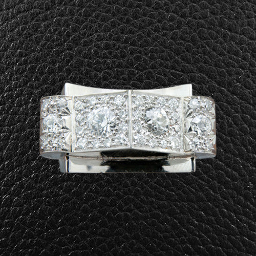 Round Diamond Estate Ring