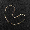 Gold & Ivory Bead Estate Necklace