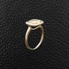 Cushion cut Citrine Ring
