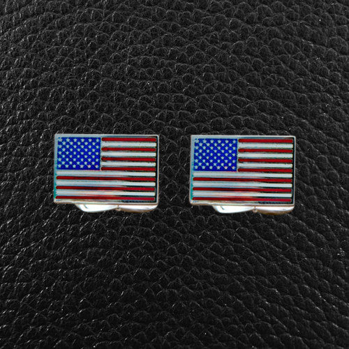 American Flag Cufflinks