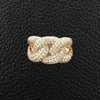 Rose Gold & Diamond Knot Ring