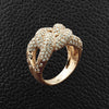 Rose Gold & Diamond Knot Ring