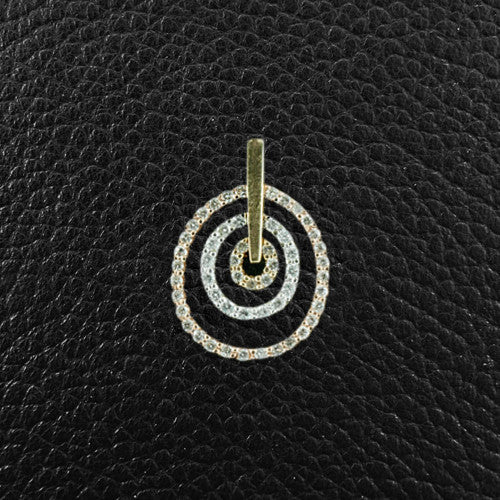 Triple Circle Diamond Pendant