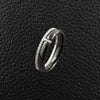 Black Ceramic & Diamond Ring