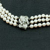 Three Strand Pearl Necklace