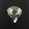 Oval Citrine Estate Ring