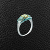 Yellow & White Diamond Ring