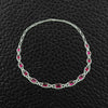 Rubellite & Diamond Necklace