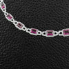Rubellite & Diamond Necklace