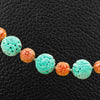 Turquoise & Coral Bead Necklace