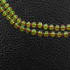 Peridot & Rubellite Bead Necklace