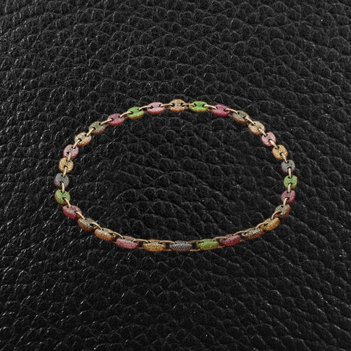 Multicolored Gemstone & Diamond Necklace