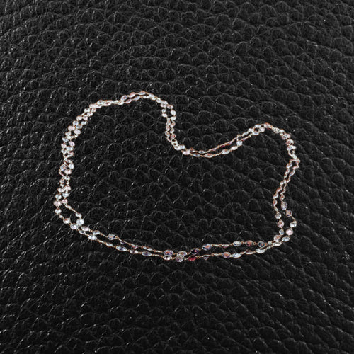 Spinel & Diamond Long Necklace