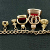 Antique Watch Fob Bracelet