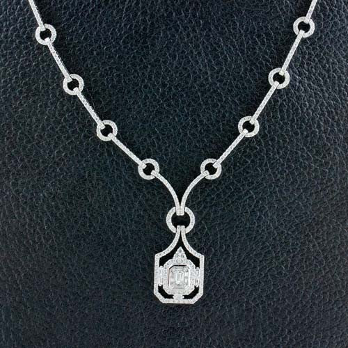 Multi-Diamond Necklace