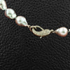 Baroque Pearl Necklace with Brown Diamond Clasp