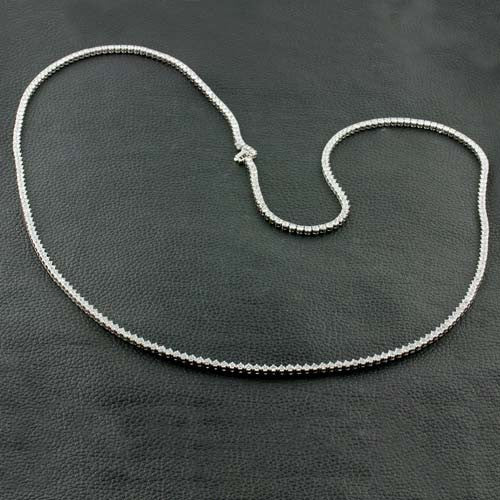 Long Diamond Necklace