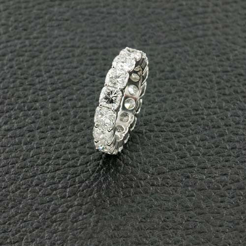 Cushion Diamond Eternity Band