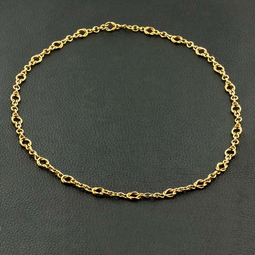 Yellow Gold Link Necklace