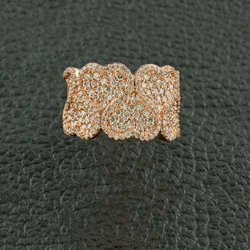 Diamond Multiple Heart Ring