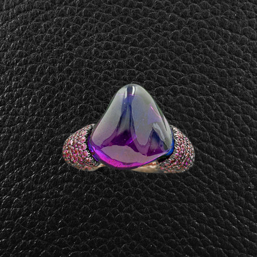 Bi-color Sapphire Ring