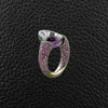 Bi-color Sapphire Ring