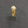 Lizard Ring with Ruby Eyes