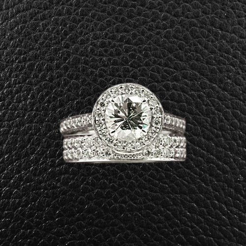 Nested Diamond Custom Nested Diamond Wedding Band – CRAIGER DRAKE DESIGNS®