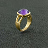 Cabochon Amethyst Ring