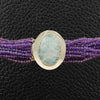 Amethyst & Moonstone Necklace