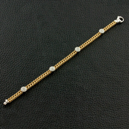 Gold & Diamond Bracelet