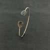 Labradorite & Diamond Bracelet