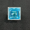 Blue Topaz & Diamond Cocktail Ring