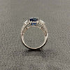 Sapphire & Diamond Ring