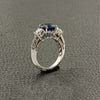 Sapphire & Diamond Ring