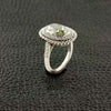 Rare Natural Green Diamond Ring