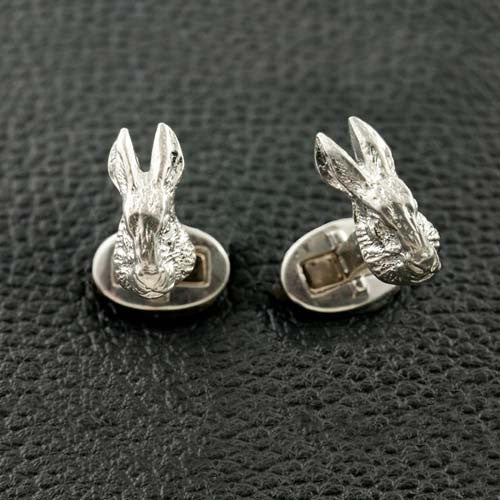 Rabbit Head Cufflinks