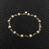 Pearl & Brown Diamond Necklace