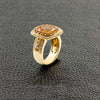 Citrine & Diamond Ring