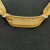 Yellow Gold & Diamond Estate Necklace & Bracelet Set