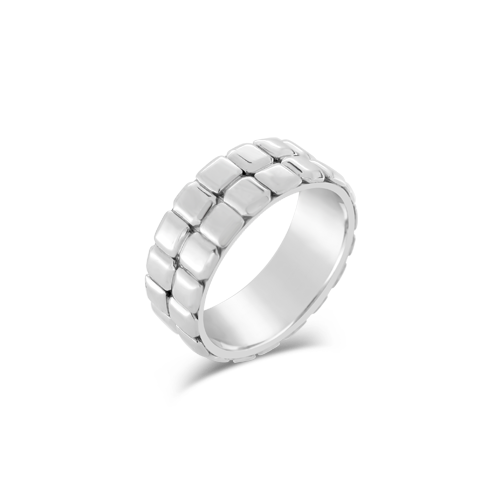 Quilted Wedding Band