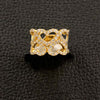 Yellow Gold & Diamond Heart Ring