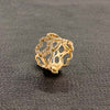 Yellow Gold & Diamond Heart Ring