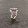 Pink Quartz & Pink Sapphire Ring